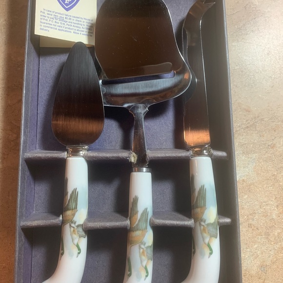 House of Prill. Sheffield England. Vintage. Cheese set. - Picture 3 of 5